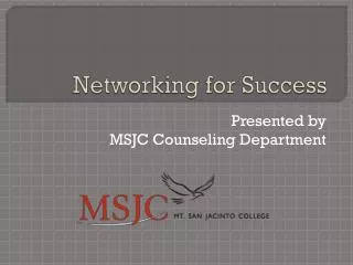 Networking for Success