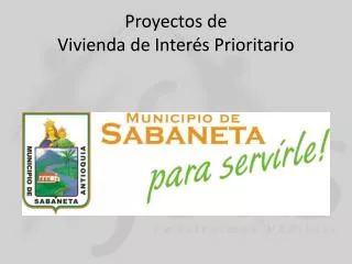 proyectos de vivienda de inter s prioritario