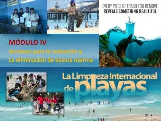 m dulo iv acciones para la reducci n y la eliminaci n de basura marina