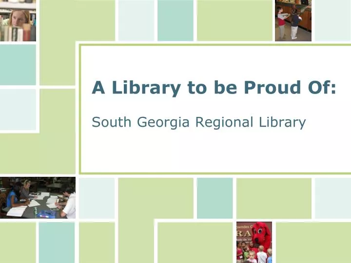 a library to be proud of south georgia regional library