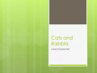 Cats and Rabbits