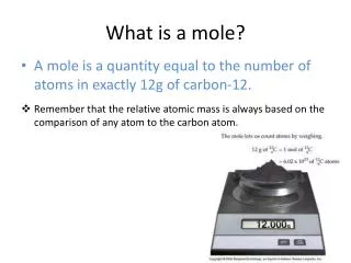 what is a mole