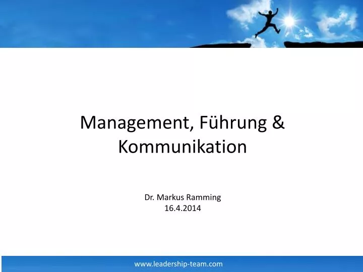management f hrung kommunikation