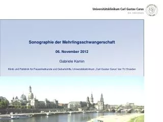 sonographie der mehrlingsschwangerschaft 06 november 2012
