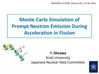 Monte Carlo Simulation of Prompt Neutron Emission During Acceleration in Fission