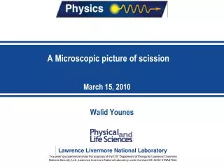 A Microscopic picture of scission
