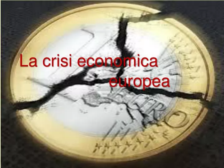 la crisi economica europea