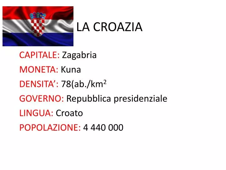 la croazia