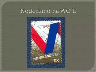 nederland na wo ii