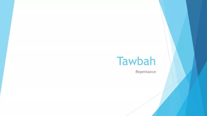 tawbah