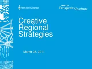 Creative Regional Strategies