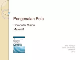 pengenalan pola