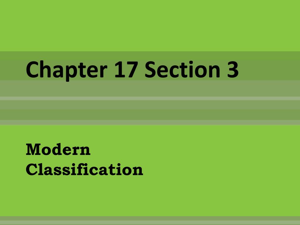PPT - Chapter 17 Section 3 PowerPoint Presentation, free download - ID ...