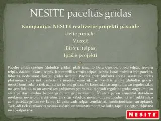 nesite pacelt s gr das