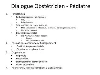 dialogue obst tricien p diatre