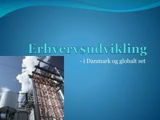 erhvervsudvikling