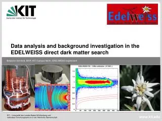 Data analysis and background investigation in the EDELWEISS direct d ark m atter search