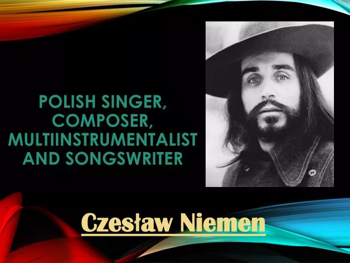 polish singer composer multiinstrumentalist and songswriter
