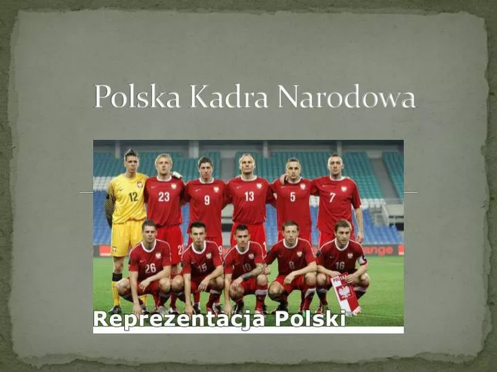 polska kadra narodowa