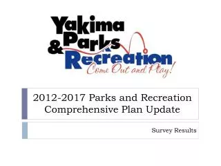 2012-2017 Parks and Recreation Comprehensive Plan Update