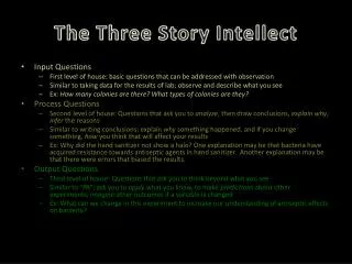 The Three Story Intellect