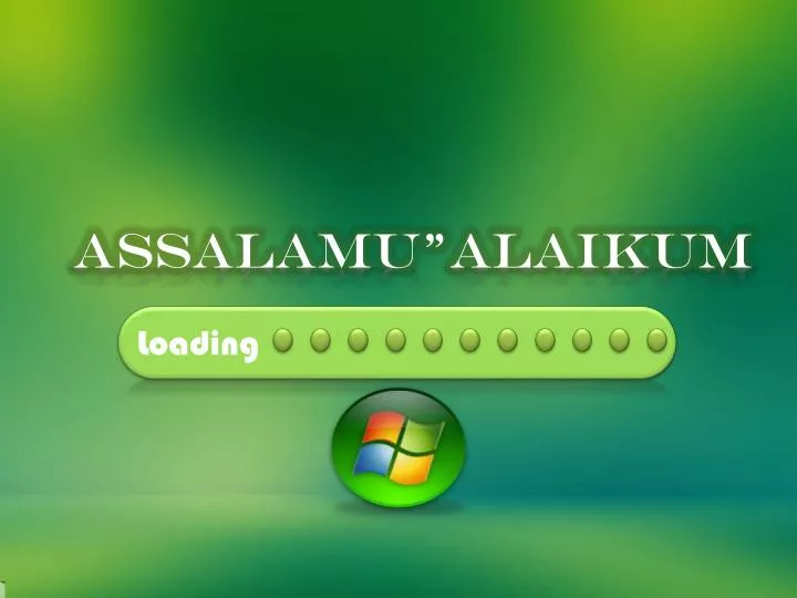 assalamu alaikum