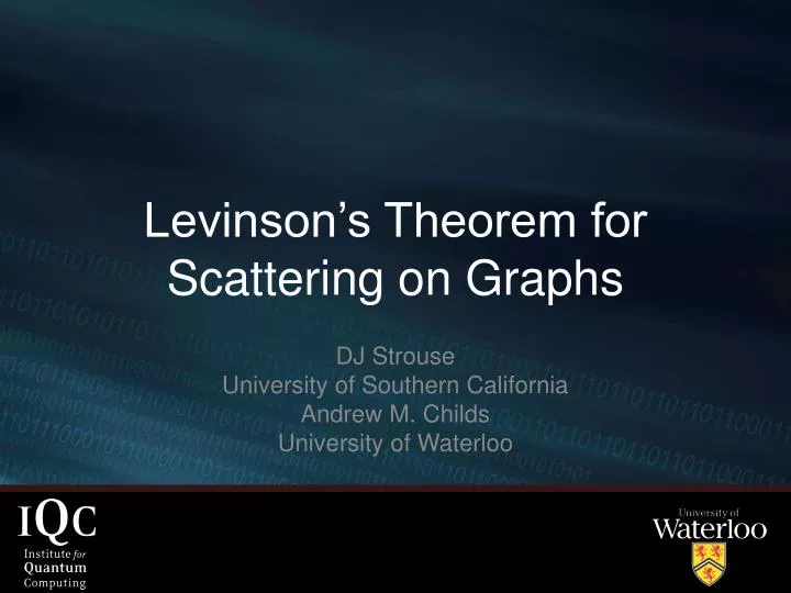 levinson s theorem for scattering on graphs