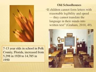 Old Schoolhouses