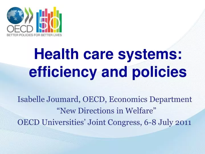 health care systems efficiency and policies