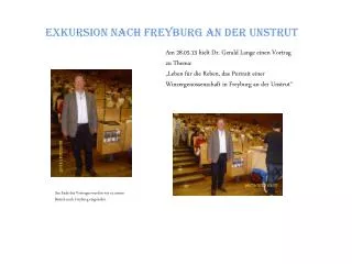 exkursion nach freyburg an der unstrut