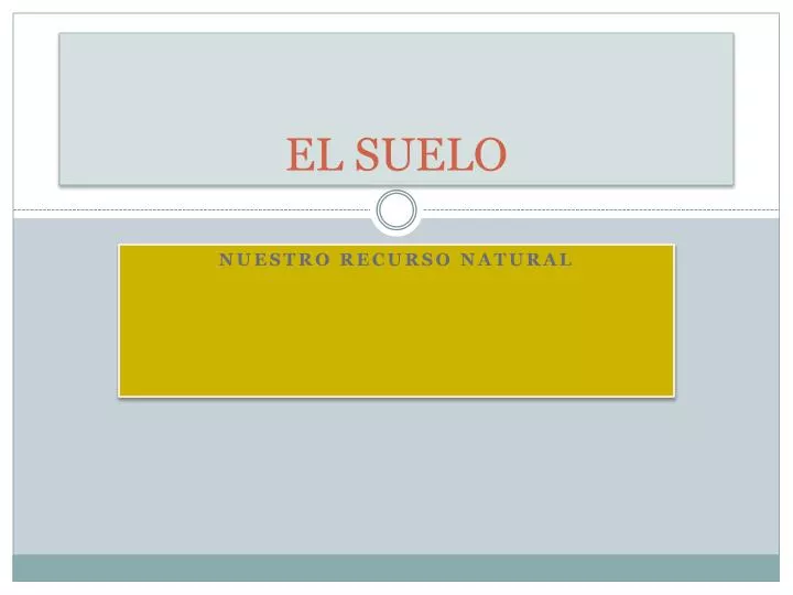 el suelo