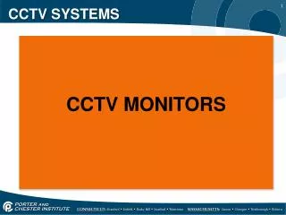 CCTV SYSTEMS