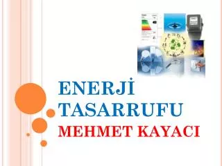 enerj tasarrufu