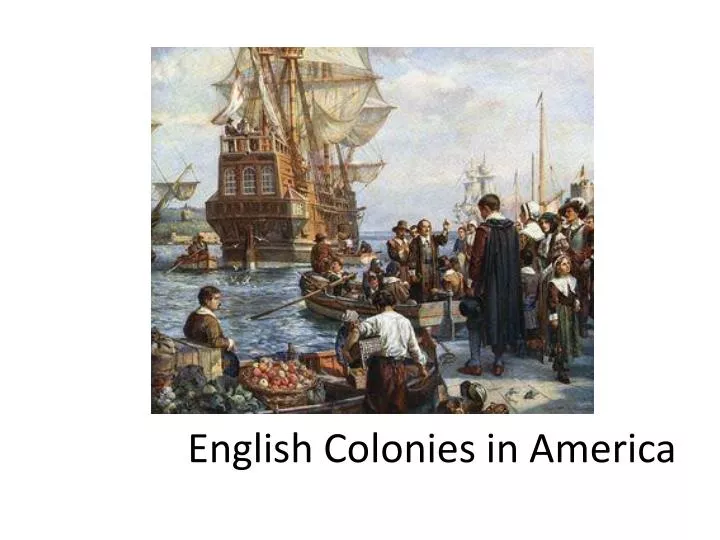 english colonies in america