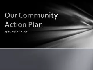 Our Community Action Plan