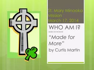St. Mary Minooka Mission March 17, 2014
