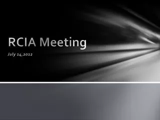 RCIA Meeting