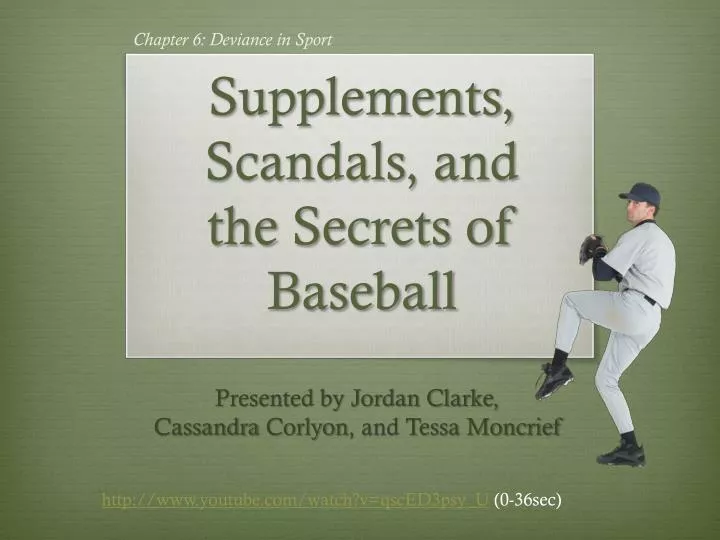 supplements scandals and the secrets of baseball