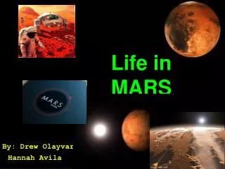 Life in MARS
