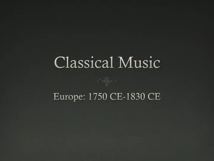 classical music