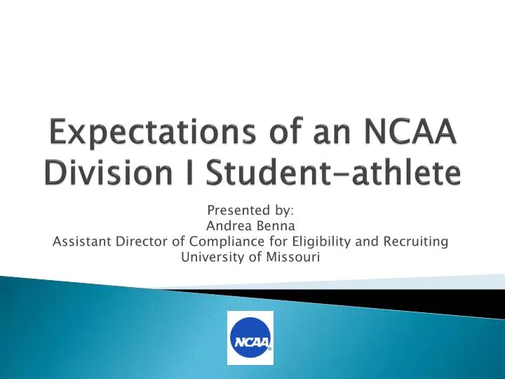 expectations of an ncaa division i student athlete