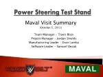 Power Steering Test Stand - slide 1