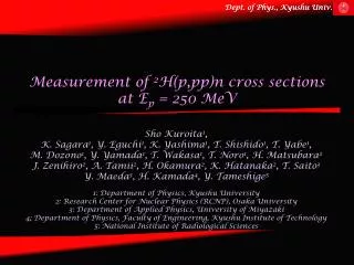 Measurement of 2 H( p,pp )n cross sections at E p = 250 MeV