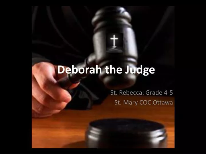 deborah the judge