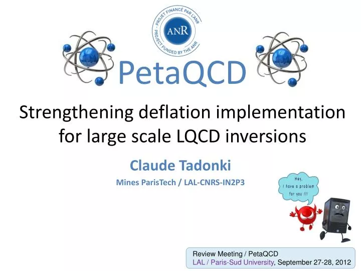 strengthening deflation implementation for large scale lqcd inversions