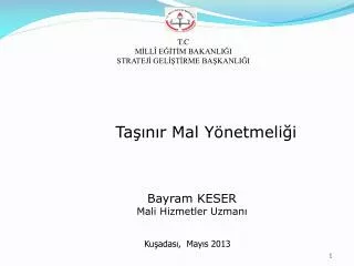 ta n r mal y netmeli i stem semineri bayram keser mali hizmetler uzman