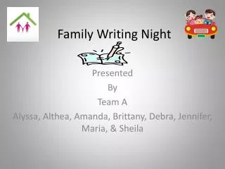 Family Writing Night
