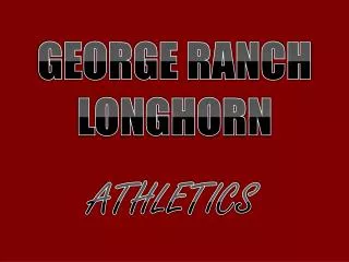 GEORGE RANCH LONGHORN