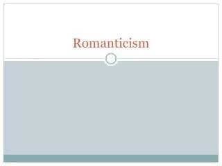 Romanticism