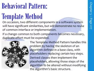 Behavioral Pattern: Template Method